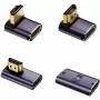 HDMI-Typ-A-auf-HDMI-Typ-A-Kabeladapter 4smarts 541489, Grau, 4 Stück, 40 g