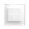 Glas-Wandthermostat Homematic IP 161333A0 mit CO2-Sensor, digital RF, 230 V, 54,5×54,5×29 mm
