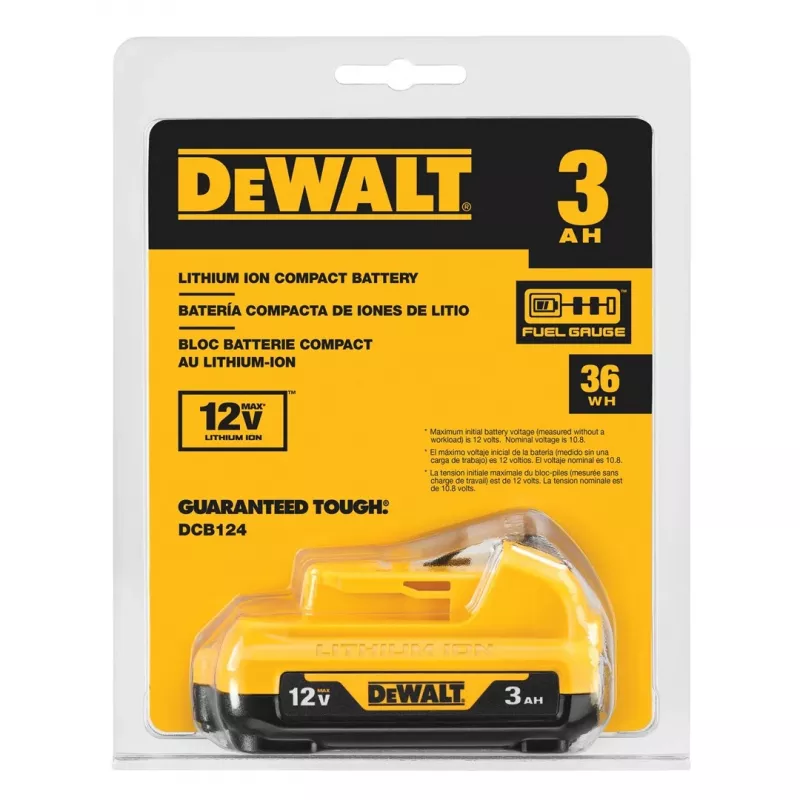 DeWALT DCB124-XJ Akku und Ladegerät für kabellose Werkzeuge