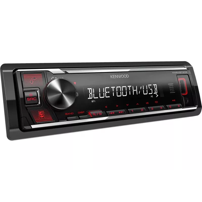 Car Media Receiver Kenwood KMM-BT209 Bluetooth 200 W Schwarz