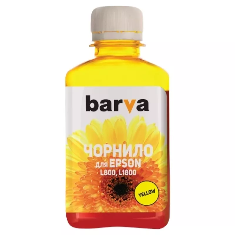 Kompatible Barva Epson T6734 L800/L810/L850/L1800 C13T67344A Tintennachfüllflasche, Gelb