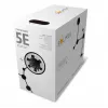 Netzwerkkabel Solarix SXKD-5E-UTP-PE UTP CAT5E 305m Schwarz