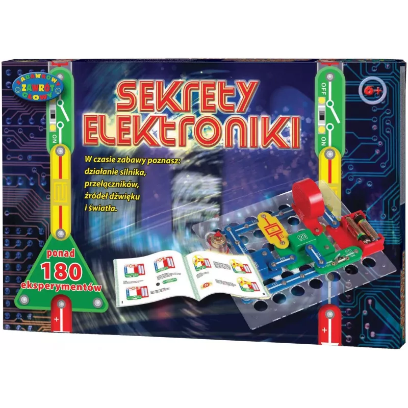 Pädagogischer Elektronikbaukasten Dromader Science Kit Secrets ZD-9551 — 180 Experimente