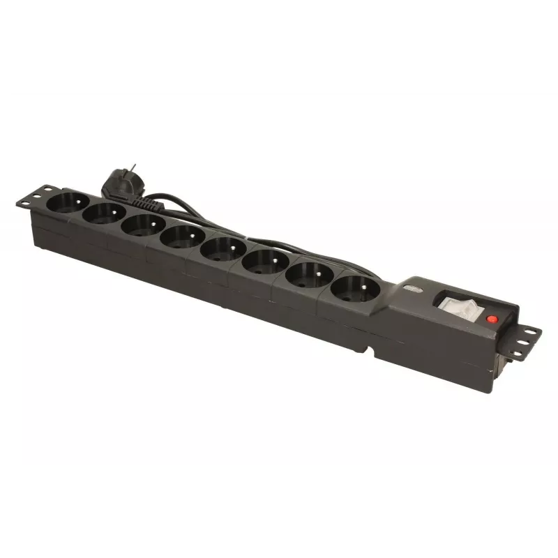 LESTAR LXARM 810 G-A K.:CZ 1,5M 19PDU Schwarz 8 AC-Steckdose(n) 230 V 1,5 m