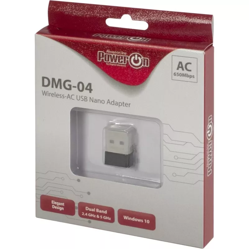 Inter-Tech Netzwerkadapter USB 2.0 650 Mbit/s Wireless