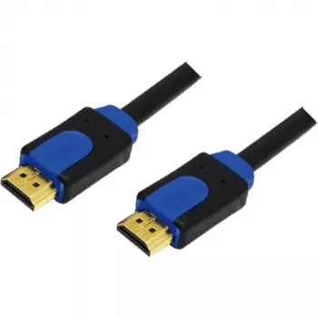 HDMI-Kabel LogiLink CHB1102 2m Typ A Schwarz/Blau, 8,16 Gbit/s