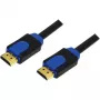 HDMI-Kabel LogiLink CHB1102 2m Typ A Schwarz/Blau, 8,16 Gbit/s