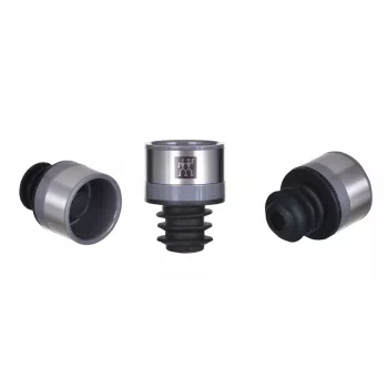 Weinkonservierungspumpe ZWILLING FRESH & SAVE – Pumpenkopf für Vakuumstopfen, grau, Ø 3 cm, Höhe 40 mm, Set mit 3 Stück