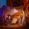 LED-Girlande Twinkly TWD200STP-TEU mehrfarbiger Innenstreifen, 5 cm Abstand, IP20, transparentes Kabel