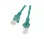 LANBERG Netzwerkkabel Cat5e RJ-45 auf RJ-45 PCU5-20CC-0025-G, 0,25 m, grün, U/UTP