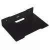 Wandregal für Decoder MACLEAN MC-122, Stahl, schwarz, max. Belastung 5 kg, Lochabstand 219 mm