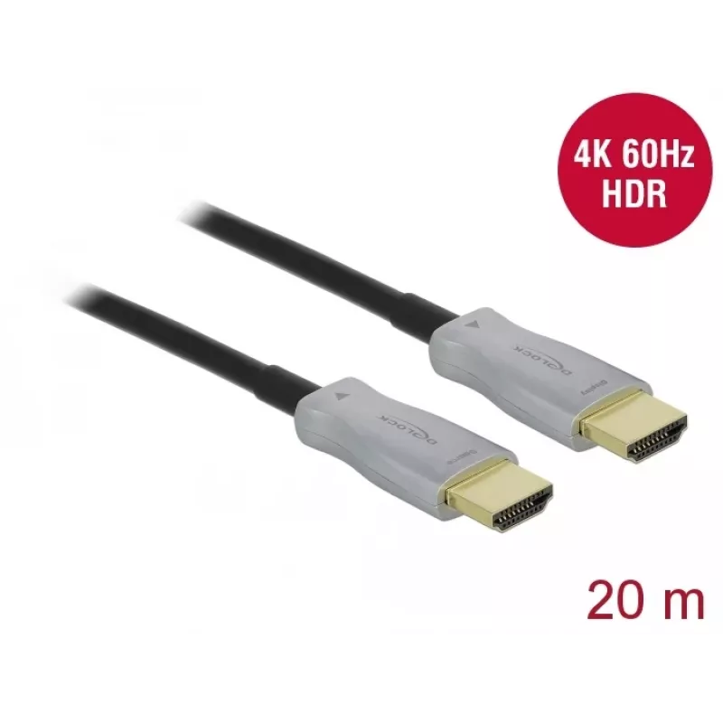 Aktives optisches Kabel HDMI 4K 60 Hz 20 m DeLOCK 85015