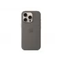 Apple iPhone 16 Pro Silikon Case mit MagSafe - Steingrau
