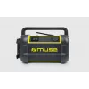 Tragbares Radio Muse M-928 BTY mit digitalem Tuner FM, 20W, USB-C, schwarz/gelb