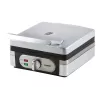 Waffeleisen Domo DO 9047 W 2 Waffel(n) 1400 W Silber