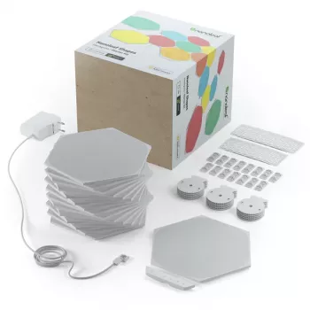 LED-Sechseck-Panelleuchte Nanoleaf NL42-6002HX-15PK, RGB, 15er-Pack, AC-Stromversorgung