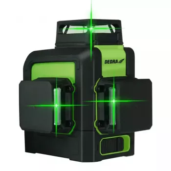 Lasernivelliergerät Dedra MC0904 Grün — 30 m Reichweite, grüner Strahl, kompaktes Layout