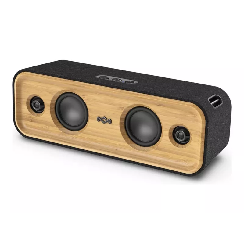 Marley | Get Together 2 Lautsprecher | Bluetooth | Schwarz | Tragbar | Kabellose Verbindung