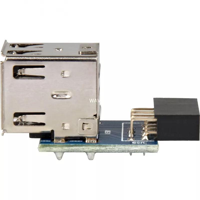 DELOCK-Adapter 1 x 9-Pin 2,54 mm auf 2 x USB 2.0-A 41825
