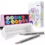 Doppelseitige Marker-Pens Arrtx Oros, 12 Farben, Pastelltöne, Dual-Tip-Marker