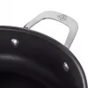 BALLARINI Alba ALBG3ED.24D tiefe Bratpfanne mit 2 Griffen 24 cm