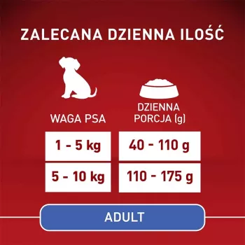 Trockenfutter für Hunde Purina Nestle Mini Adult Rind & Reis 800 g – Trockenfutter für kleine ausgewachsene Hunde, 27 % Protein, 17 % Fett