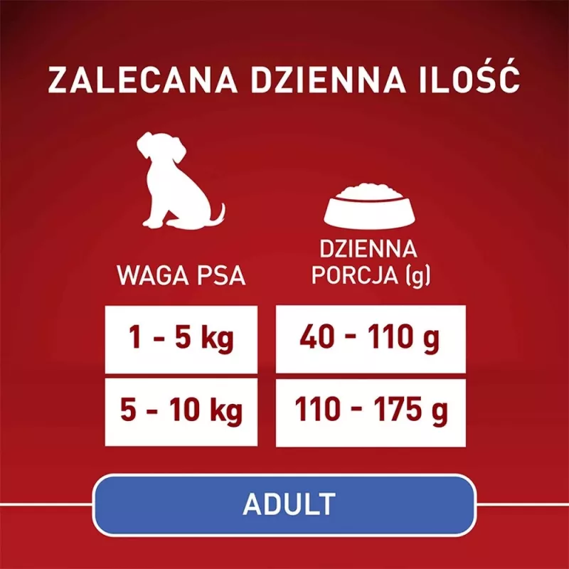 Trockenfutter für Hunde Purina Nestle Mini Adult Rind & Reis 800 g – Trockenfutter für kleine ausgewachsene Hunde, 27 % Protein, 17 % Fett