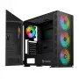 SAVIO PC-Gehäuse Raptor X1 ARGB Glas/Mesh Schwarz