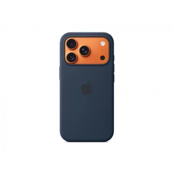 Silicone Case Apple iPhone 17 Pro MagSafe Midnight Cover Dark Blue