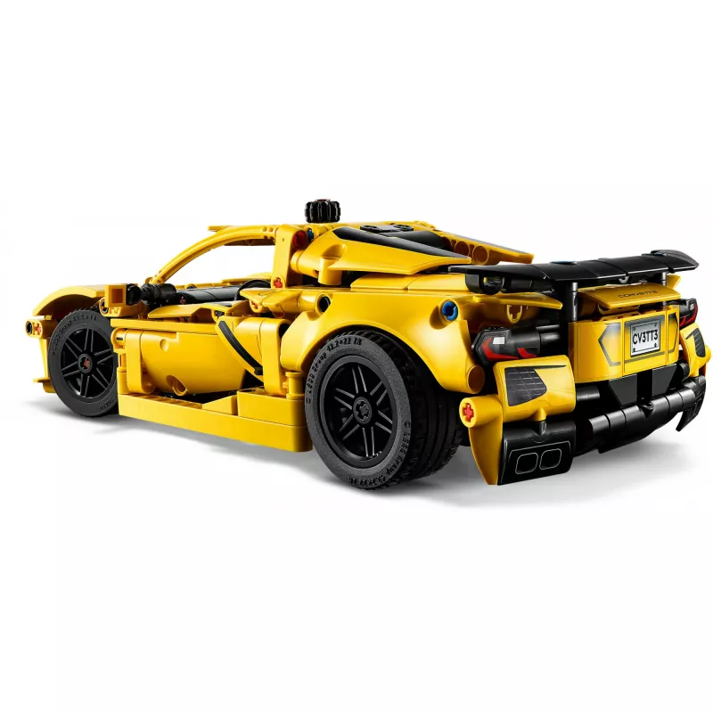 LEGO Technic Corvette Stingray 42205 2-in-1 Cabrio- und Coupé-Modell, 732 Teile, 80×270×140 mm