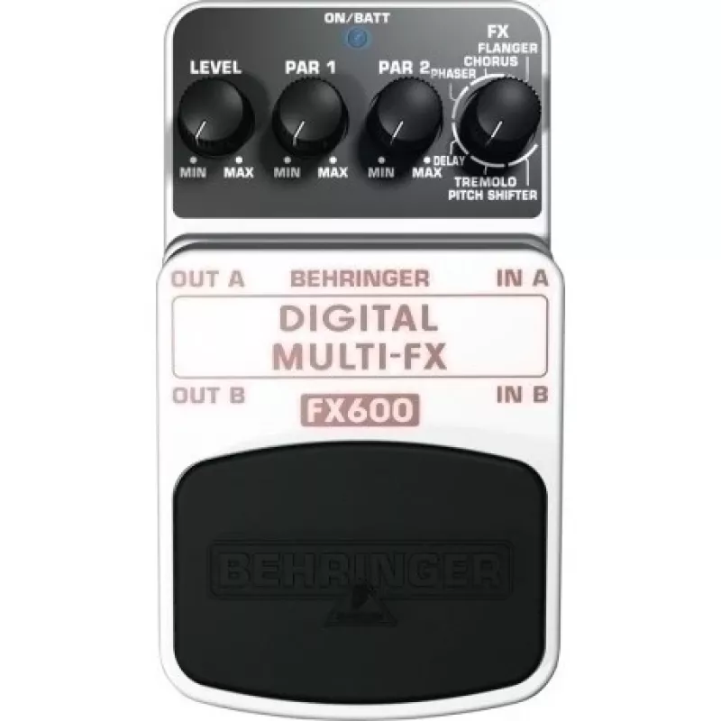 Effektprozessor Behringer FX600 70 mm Breite 123 mm Tiefe 54 mm Höhe