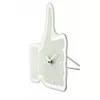NeXtime Uhr 5185wi Mini Thumbs Up, 20,5x21 cm, Wand, Weiß/Silber