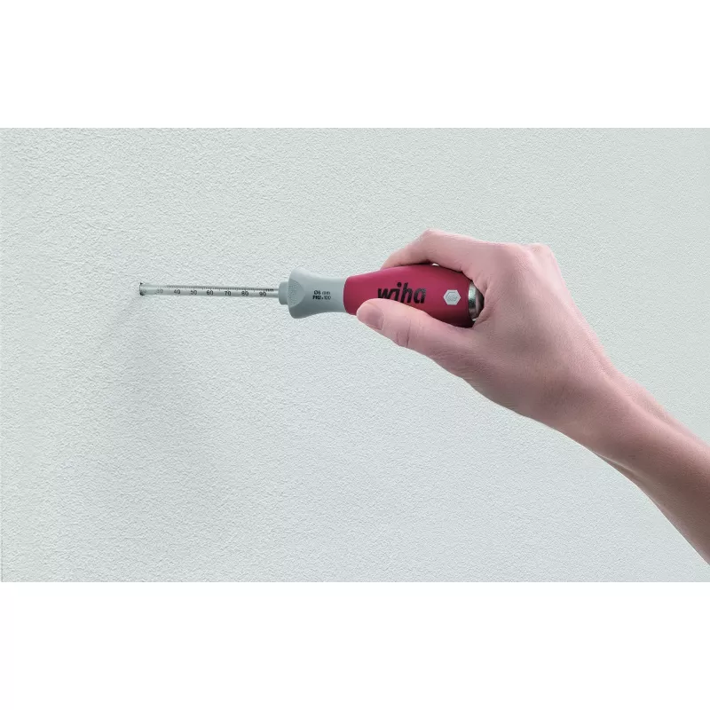 Wiha SoftFinish Dübellochschläger-Set, 6 mm, inkl. 4 Dübel