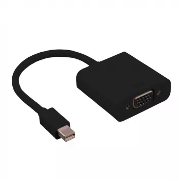 Value 12.99.3126 Videokabel-Adapter 0,15 m Mini DisplayPort auf VGA (D-Sub) Schwarz (12.99.3126)