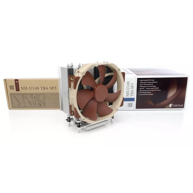 CPU-Kühler Noctua NH-U14S TR4-SP3 — 140-mm-Lüfter, Sockel TR4/SP3, 165 mm Höhe, 1,03 kg