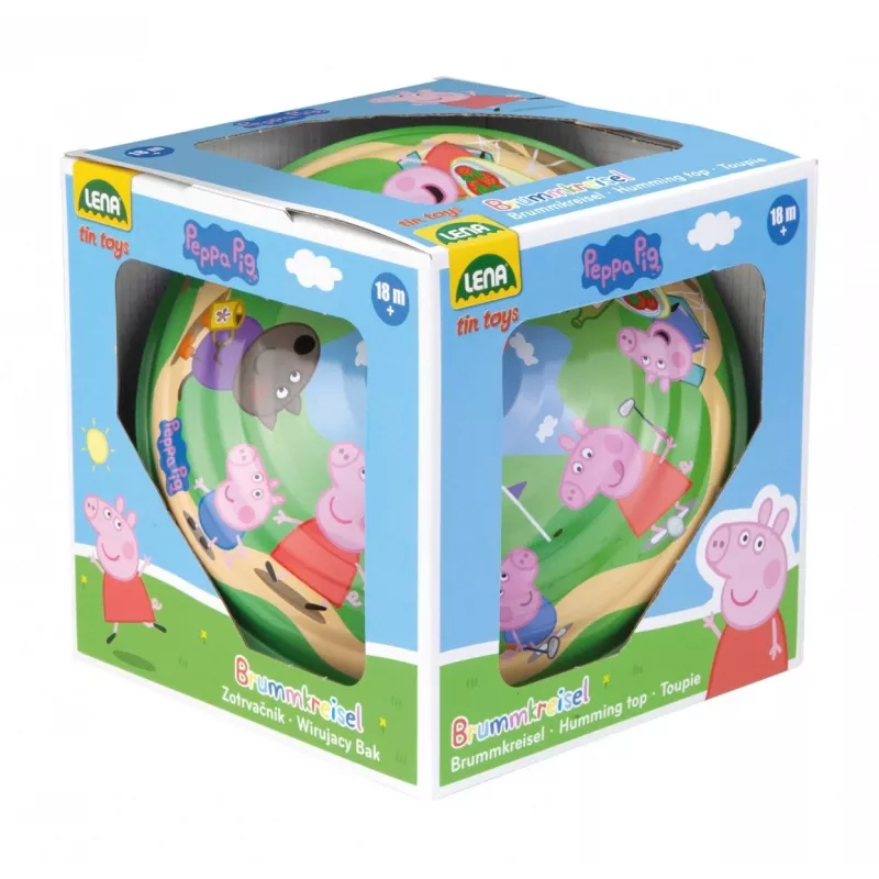 Brummkreisel 19 cm Peppa Pig in Box
