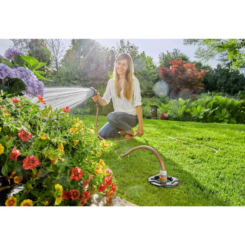 Wasserschlauch-Anschlussstück Gardena 8266-20 Schwarz Blau 1 Stück