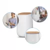 Medisana AH 680 Luftbefeuchter Ultraschall 2,6 L Weiß, Holz 24 W