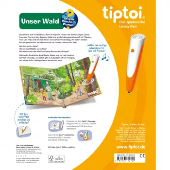 tiptoi Why? How? What For? Our Forest, Lernbuch