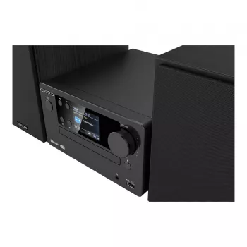 Kenwood M-725DAB-B Heim-Audio-Mikrosystem 25 W Schwarz (M725DABB)