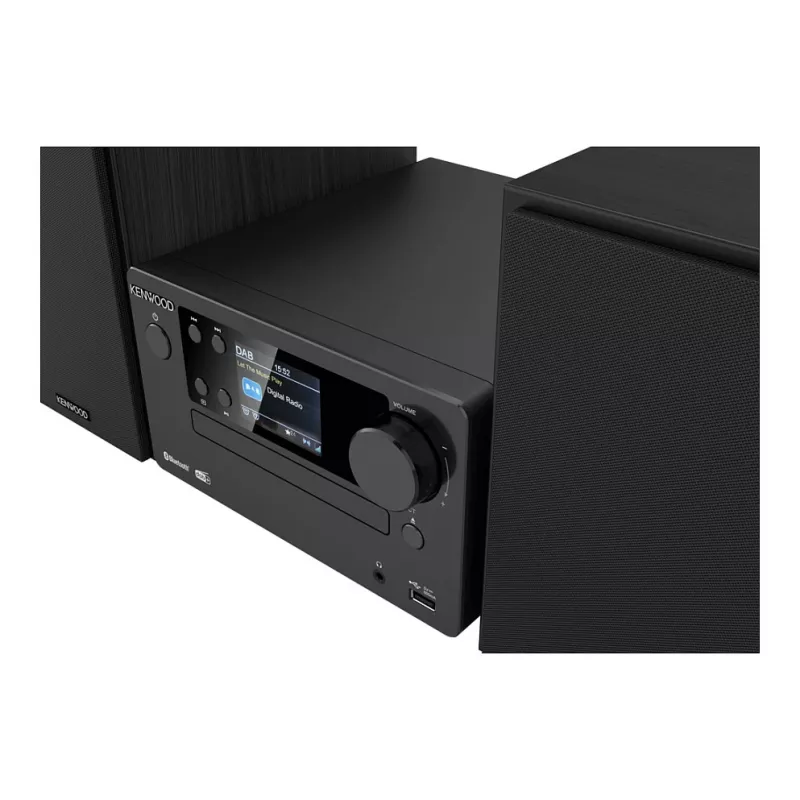 Kenwood M-725DAB-B Heim-Audio-Mikrosystem 25 W Schwarz (M725DABB)