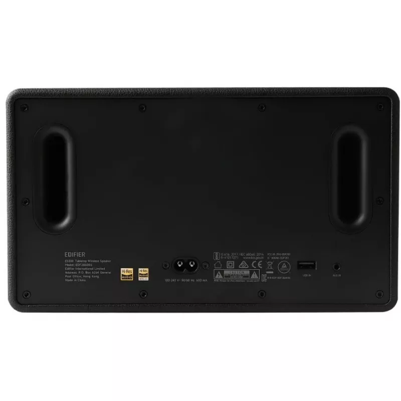 Partylautsprecher Edifier ES300 Schwarz – 2-Wege, 60 W RMS, Bluetooth LDAC/SBC, USB-A, Drehregler