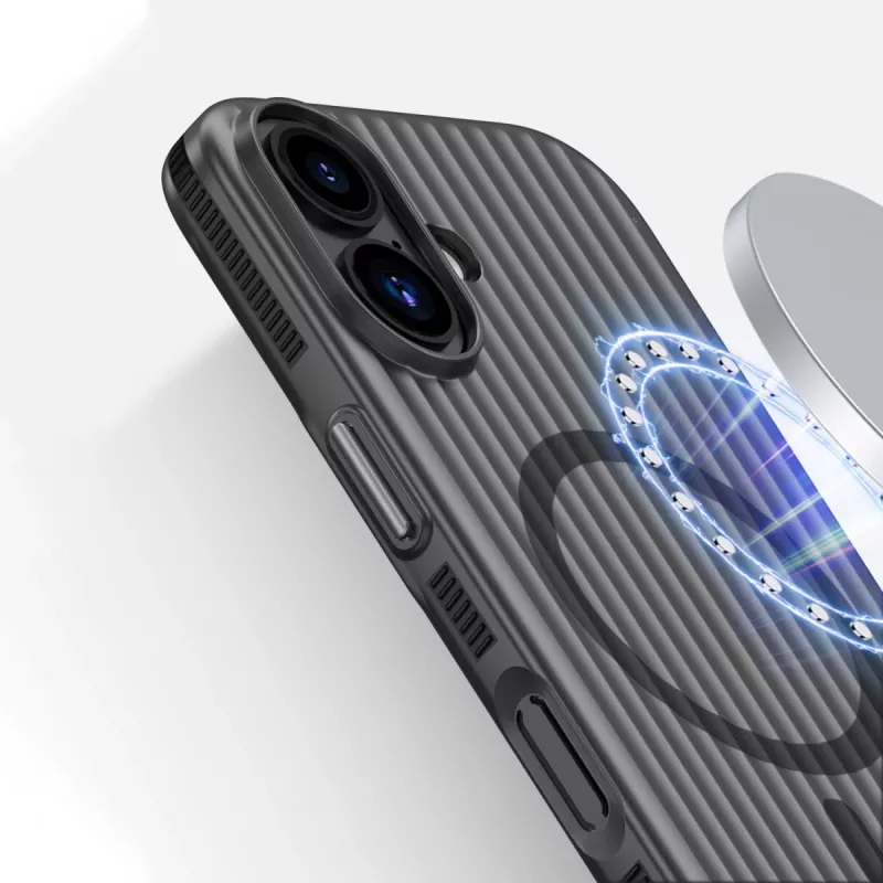 Cover 4smarts 541639 für iPhone 17 16 cm (6,3 Zoll) Schwarz Transparent