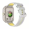 Smartwatch Colmi P86 Gold mit Bluetooth und Herzfrequenzmesser