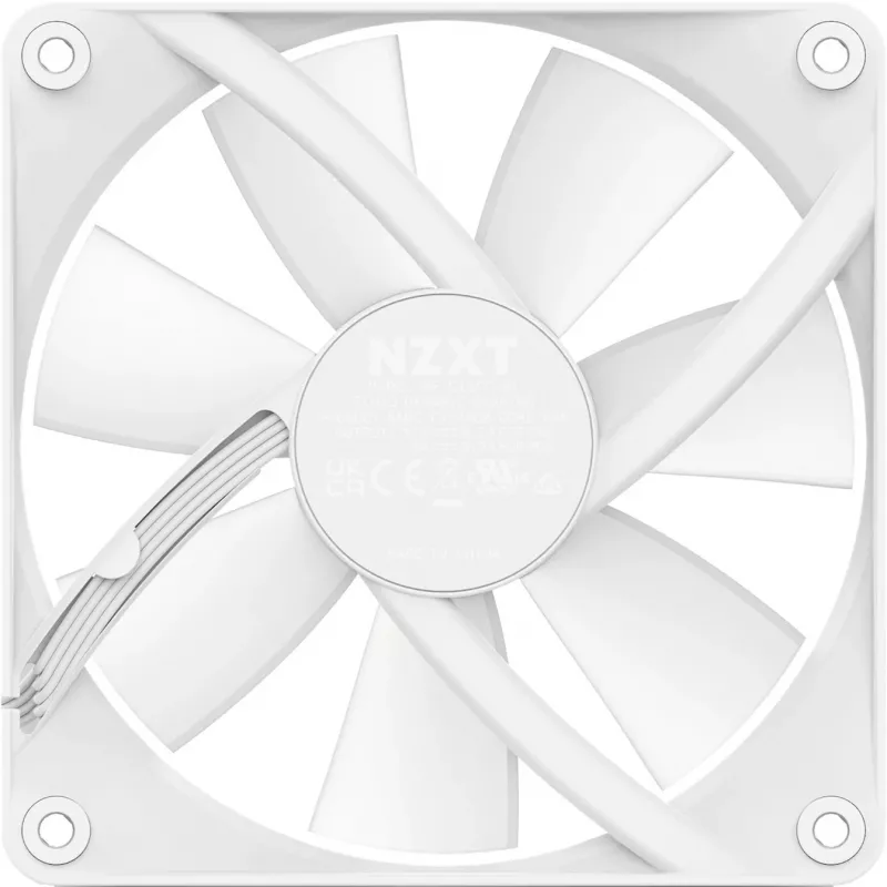 NZXT F120 RGB Core 120mm ARGB Gehäuselüfter - Weiß