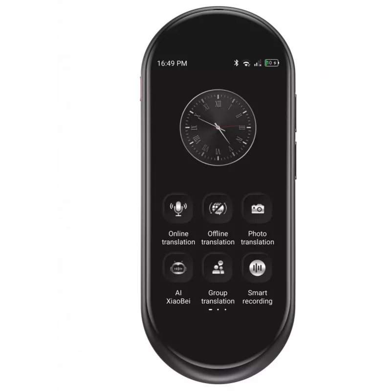 Tragbarer Sprachübersetzer MAXCOM MT100 4G, mehrsprachige Sprachübersetzung, kompaktes Handgerät