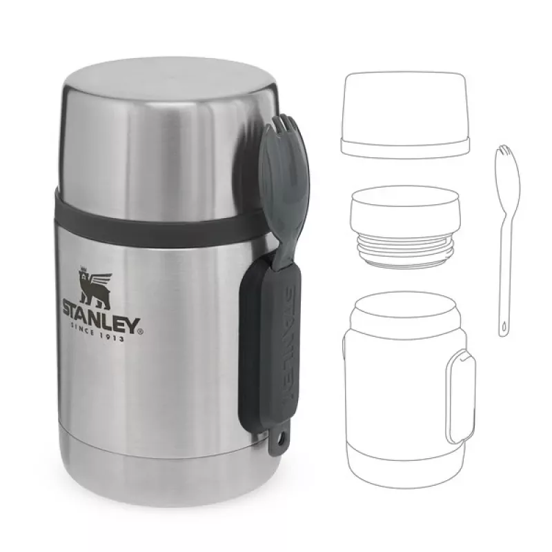 Isolierflasche Stanley 10-01287-032 0,53 L Edelstahl