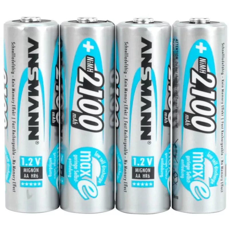 1x4 Ansmann maxE NiMH rech.bat. Mignon AA 2100 mAh 5035052