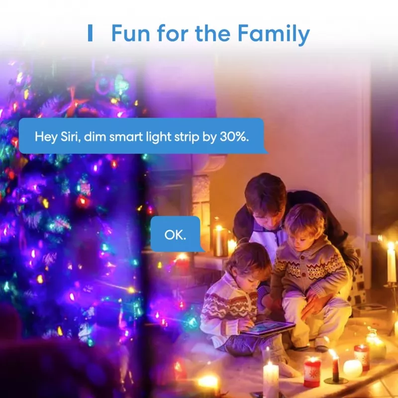 Meross MSL320 Strip-Licht Universelles Streifenlicht 5 mm
