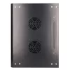 Wandmontierter Schrank Extralink Extralink Rackmount-Schrank 9U 600x450 Schwarz